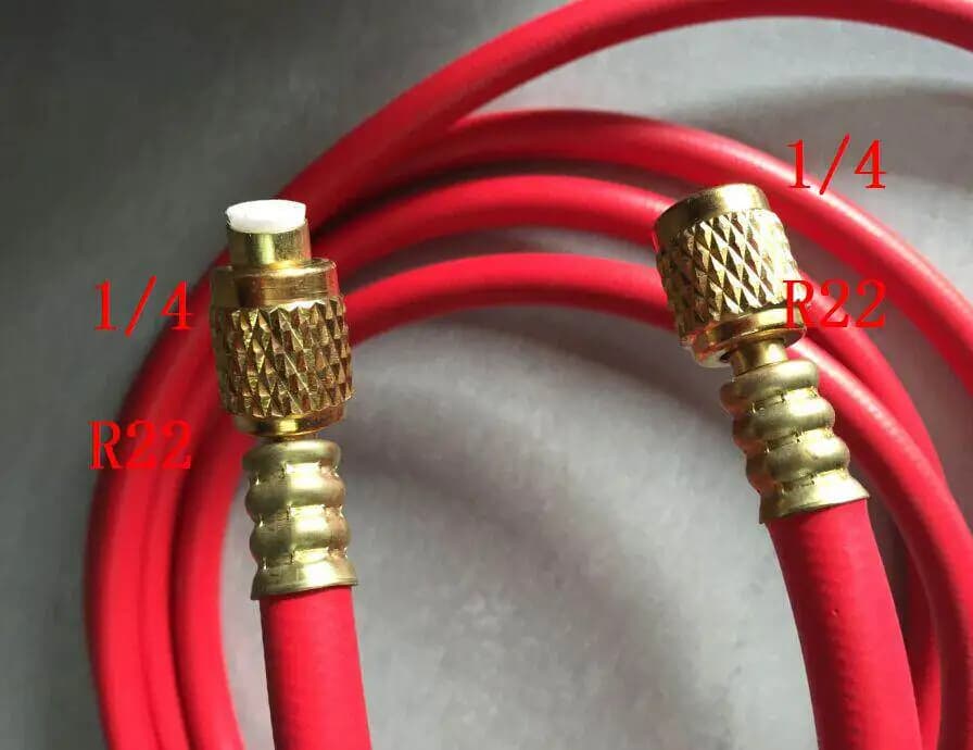Custom Length 3m/5m/10m High Pressure AC Refrigerant Hose – R410A Vacuum & Charging Hose for HVAC Manifold Gauge Set