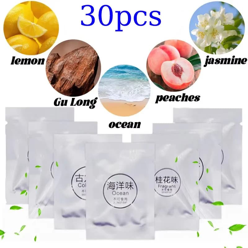 6/12/18/24/30pcs Solid Auto Perfume Supplement Tablet Flavor Auto Air Conditioned Good Odor Perfume Pad Auto Charging