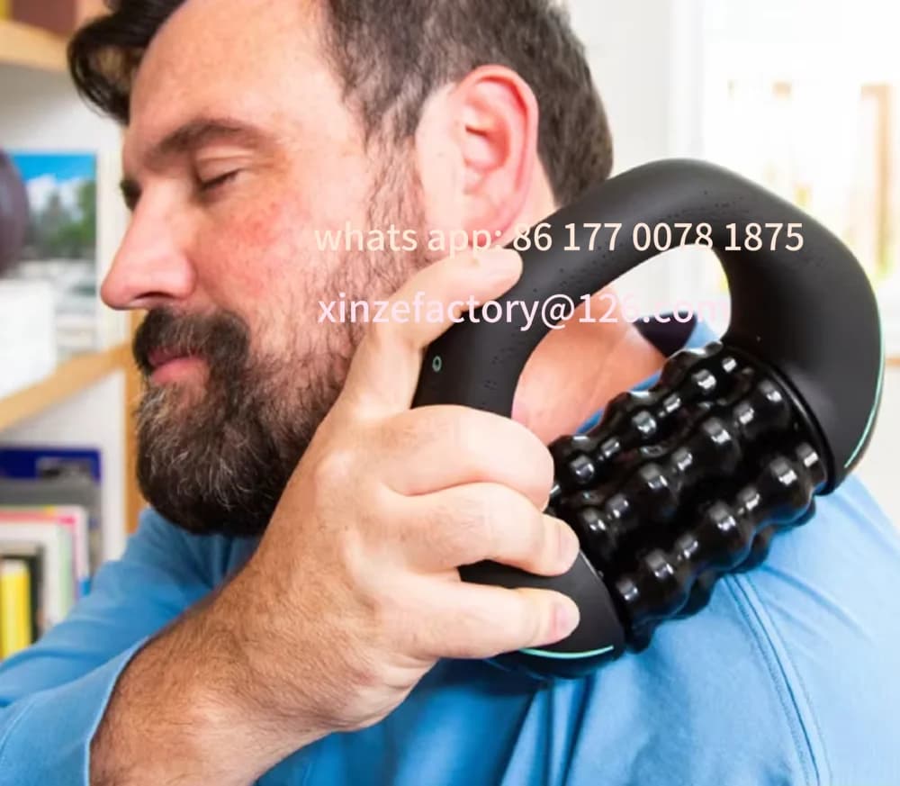 Customizable Massage Roller Deep Muscle Massage Relaxing Gun Neck Massage Tool for Recovery