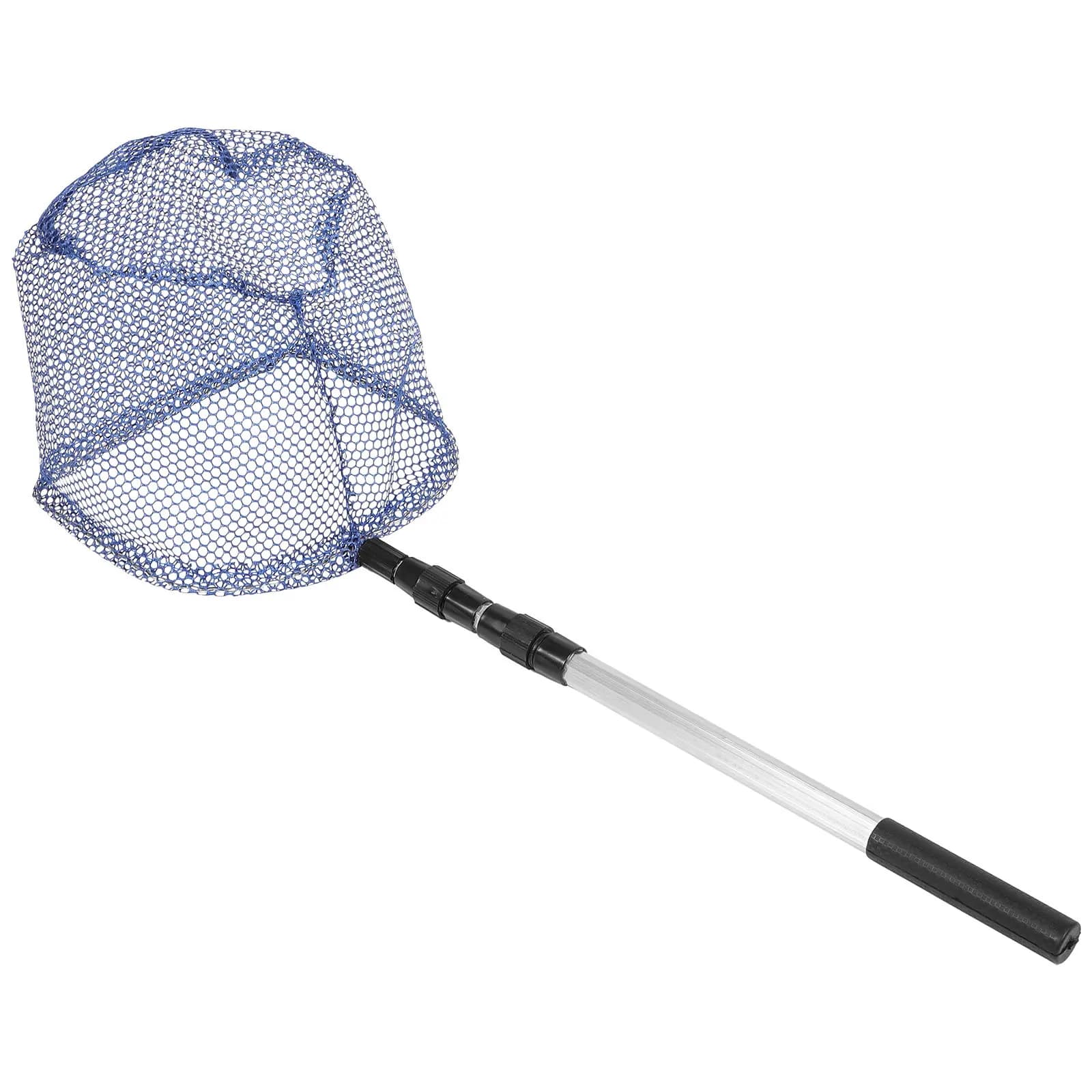 Raccoglitore di Palline Telescopico Regolabile in Acciaio Inossidabile Resistente con Manico Lungo per Allenamento Tennis