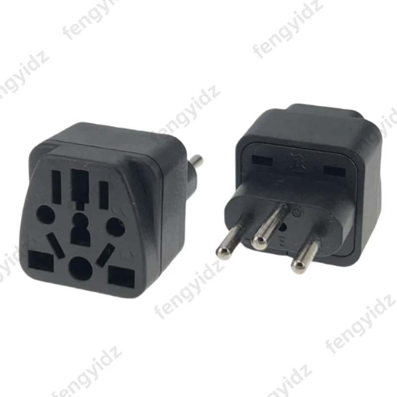 fengyidz Adattatore universale per spina di conversione svizzero a 3 pin UK/US/EU/AU Spina da viaggio svizzera Tipo J Spina convertitore spina svizzera