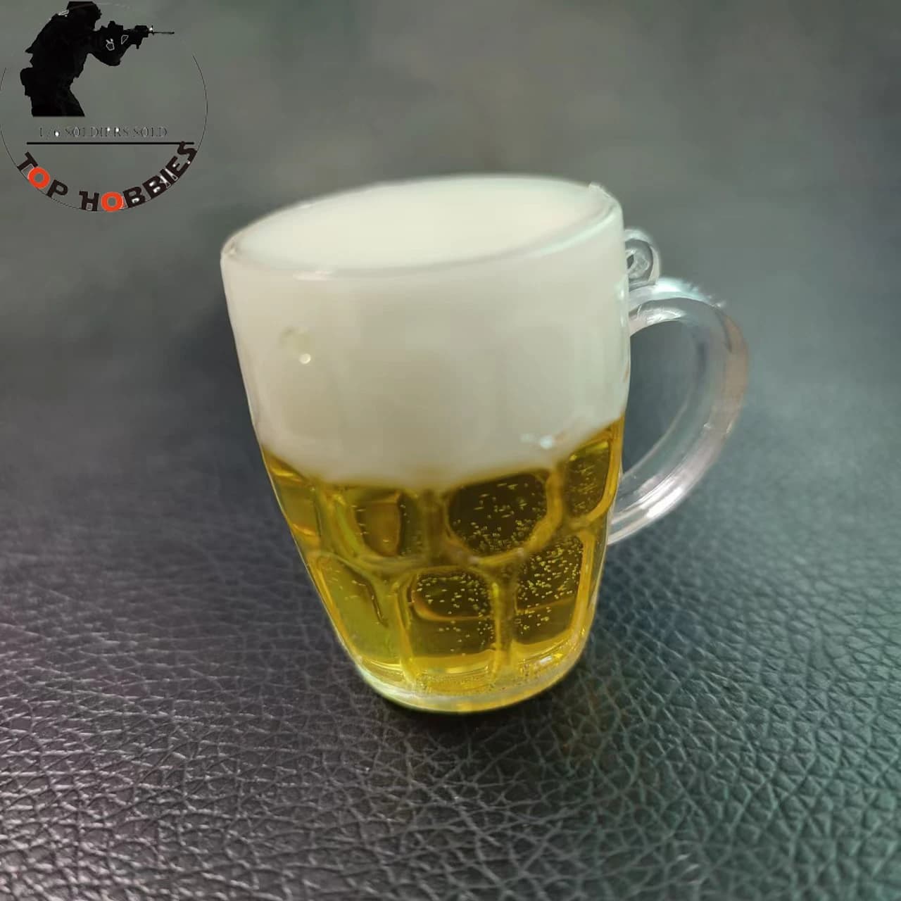 Accessori per casa delle bambole in scala 1/6 Modello di tazza di plastica per tazza di birra solida per accessori di scena per figure da 12 pollici fai da te