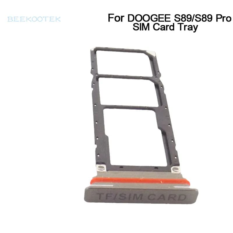 Nuovo originale DOOGEE S89 S89 Pro Vassoio della scheda SIM Telefono cellulare Slot per scheda SIM Adattatore Accessori per DOOGEE S89 Pro Smart Phone