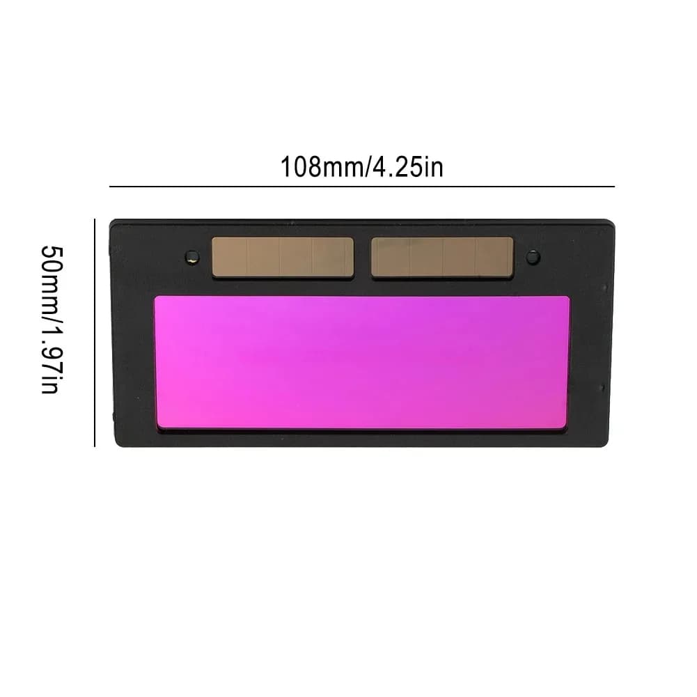 Auto Darkening Welding Mask Solar Powered Variable Shade LCD Face Shield Protective Equipment for Arc Tig Mig Welders