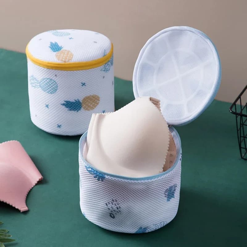 Women's Bra Wash Bags Laundry Bags with Cute Print Washing Machine Washing Machine Addens Underwear Protective Bag Relief Basket Holders for Bra Socks