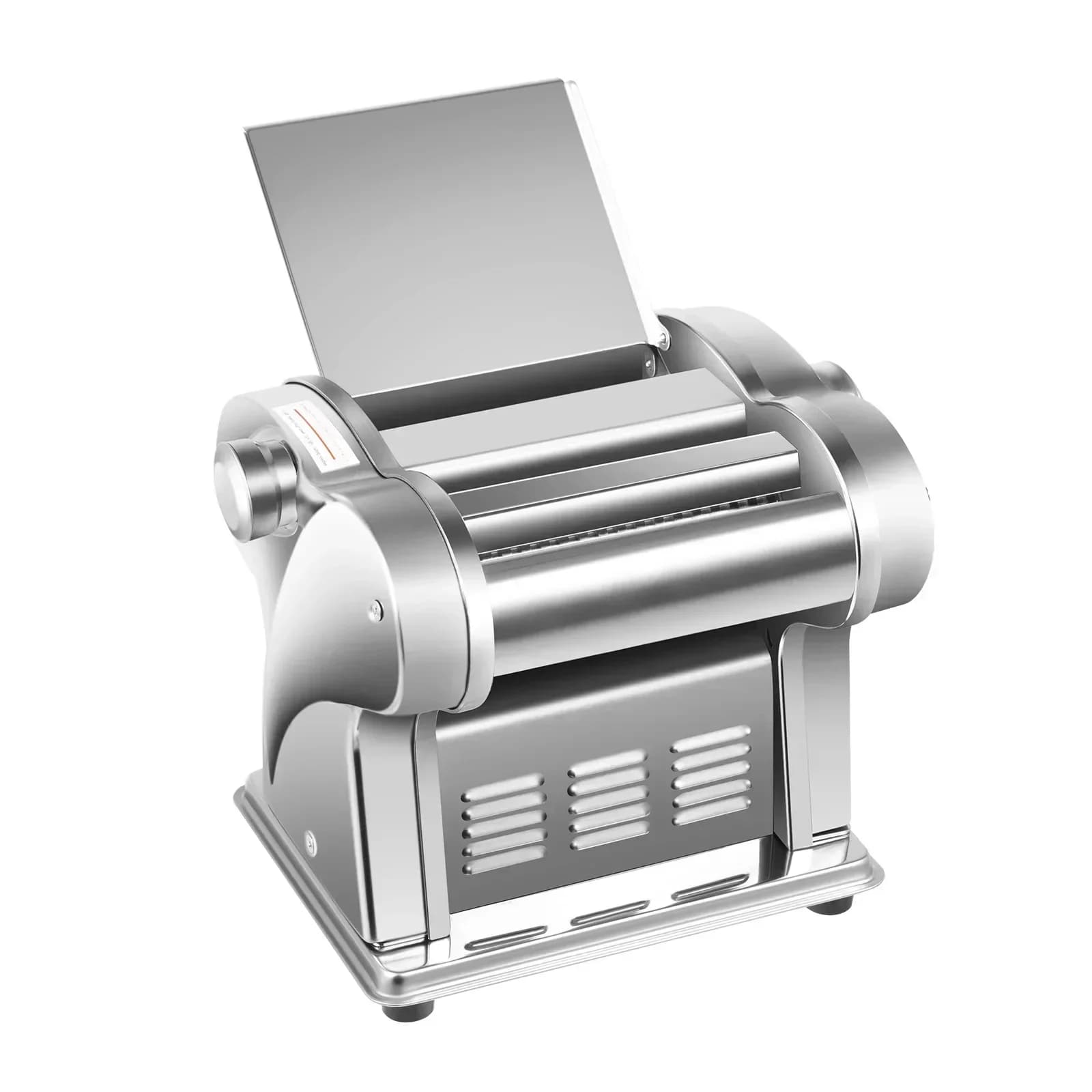 Macchina Automatica per Pasta, 135W con Impostazioni di Spessore Regolabili, Macchina Elettrica per Pasta da Tavolo in Acciaio Inox 410