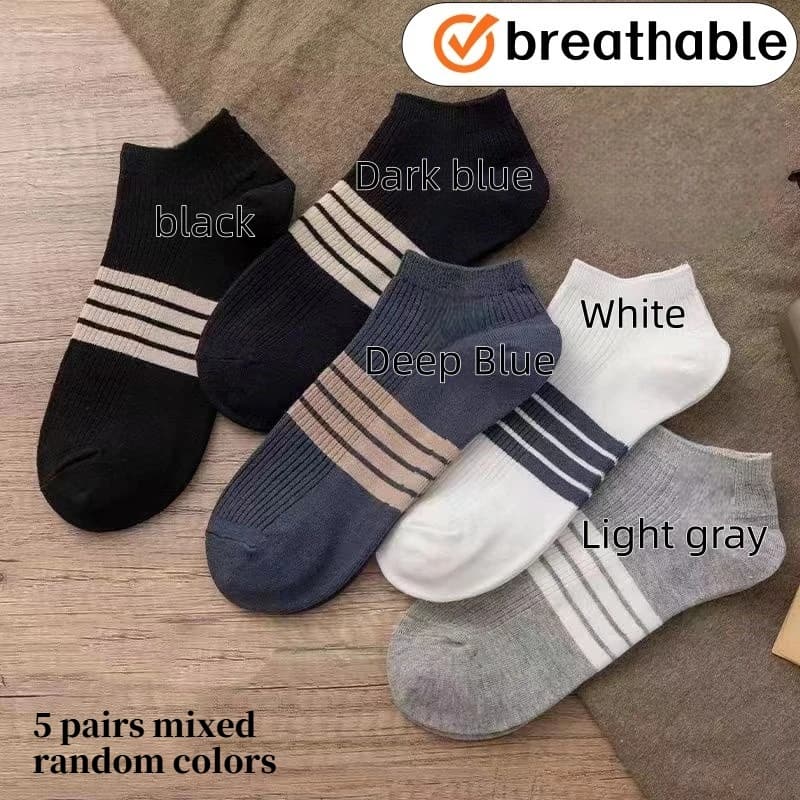 Calzini sportivi a compressione, calzini a righe unisex, calzini in cotone traspirante per tutte le stagioni, perfetti per lo sport e l'uso quotidiano