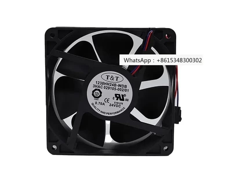 Accessorio per la manutenzione Ro-bot 3HAC029105-001 Ventola di raffreddamento dell'azionamento dell'armadio di controllo 1238HH24B