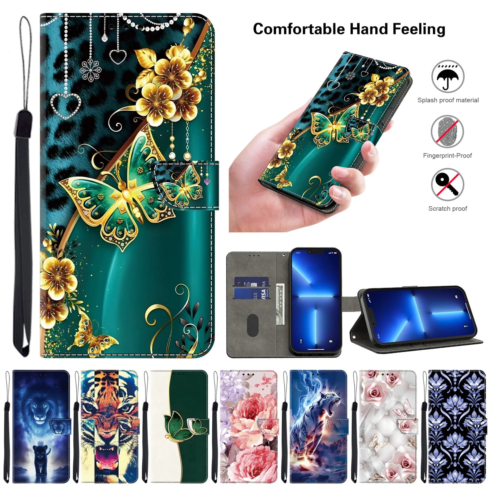 3D Magnetic Flip Wallet Leather Case For Google Pixel 11 10 9 9A 8 8A 7 7A 6 6A Pro XL 4G/5G