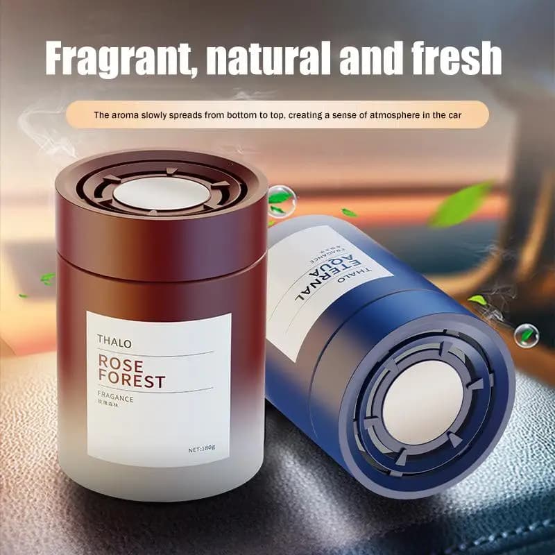Solid Gel Car Air Freshener - Long Lasting Perfume for Car Home Office Odor Eliminator