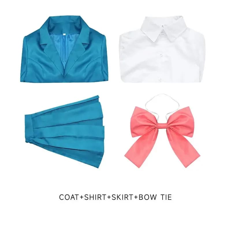 qa156Anime Kimi Mi Todoke Stagione 3 Sawako Costume Cosplay Abito blu Abito uniforme per abiti da donna Carnevale di Halloween Par