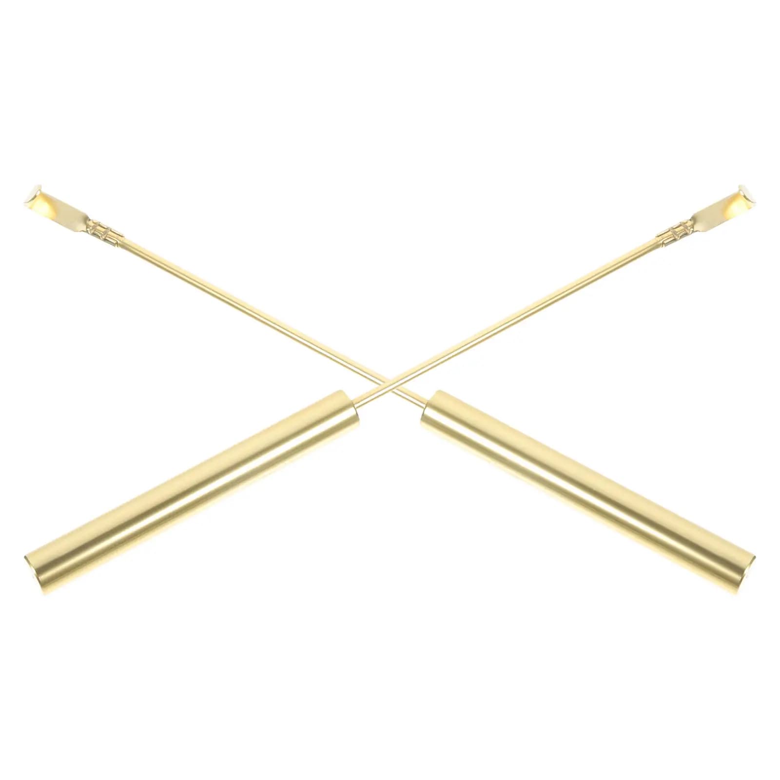 2Pcs Metal Clock Pendulum Replacement Parts Universal Fit for Quartz Wall Clocks Mechanical Pendulum DIY Repair Kit Stylish
