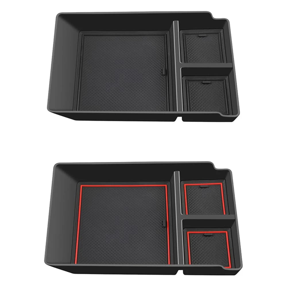 Per Hyundai IONIQ5 2022 Console centrale Bracciolo Box Car Center Console Bracciolo Scatola di immagazzinaggio Vassoio Organizzatore Scatola di immagazzinaggio per auto
