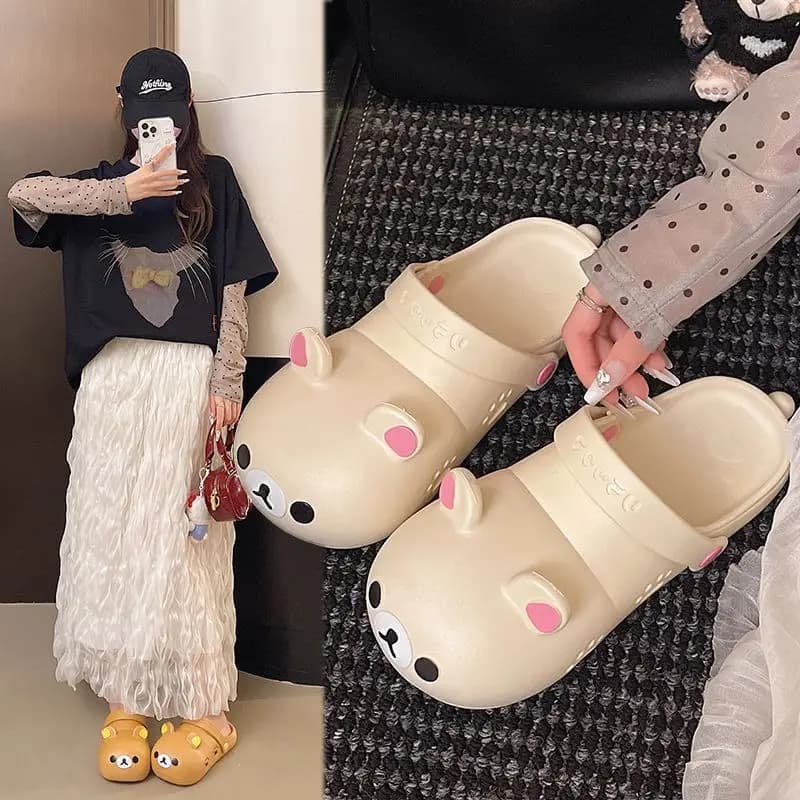 Ciabatte estive da donna 2026, antiscivolo, deodoranti, con fori, stile simpatico e fresco, con punta chiusa