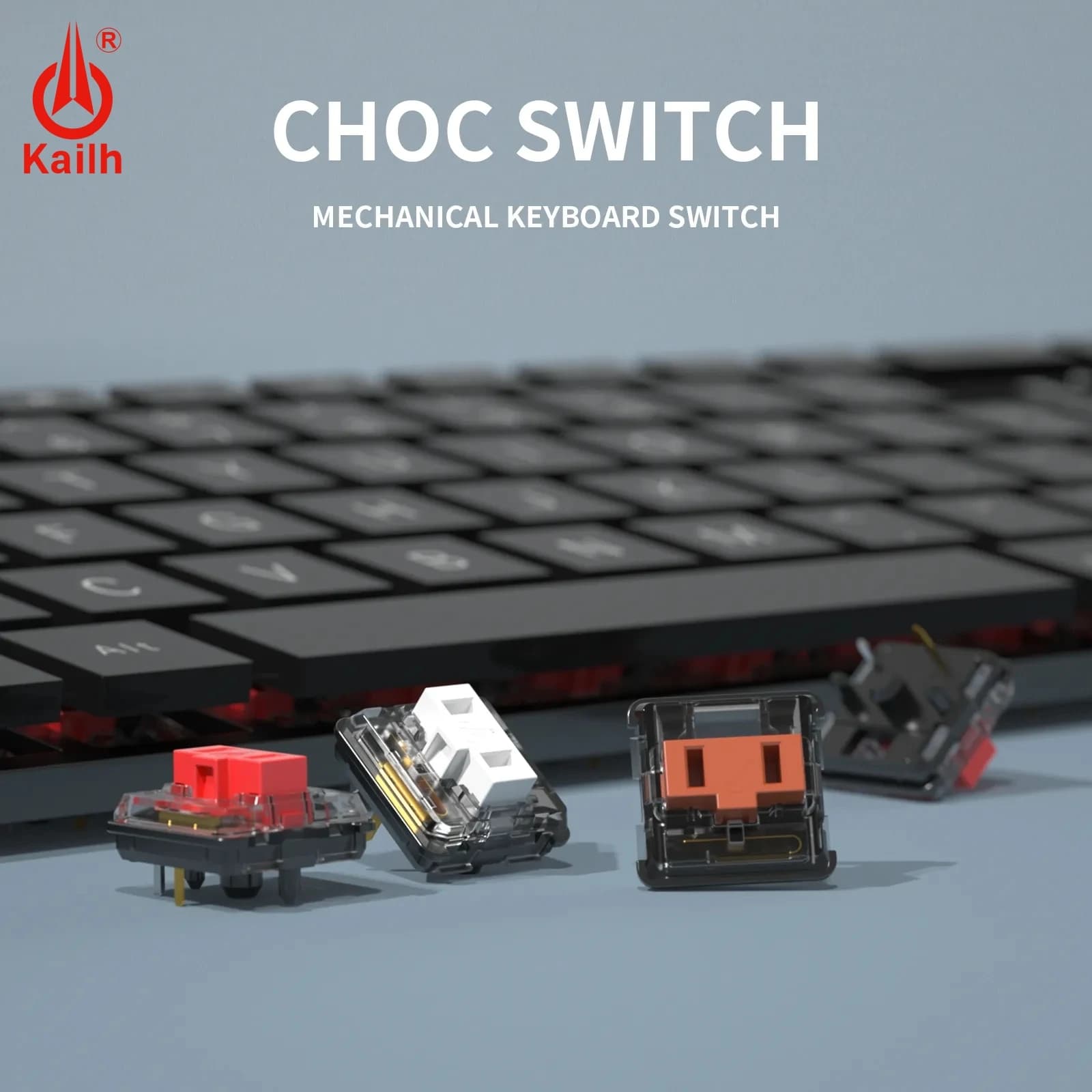 1/3/5 pz Kailh Choc interruttore a basso profilo 1350 RGB SMD forr interruttore a tastiera meccanica bianco rosso marrone