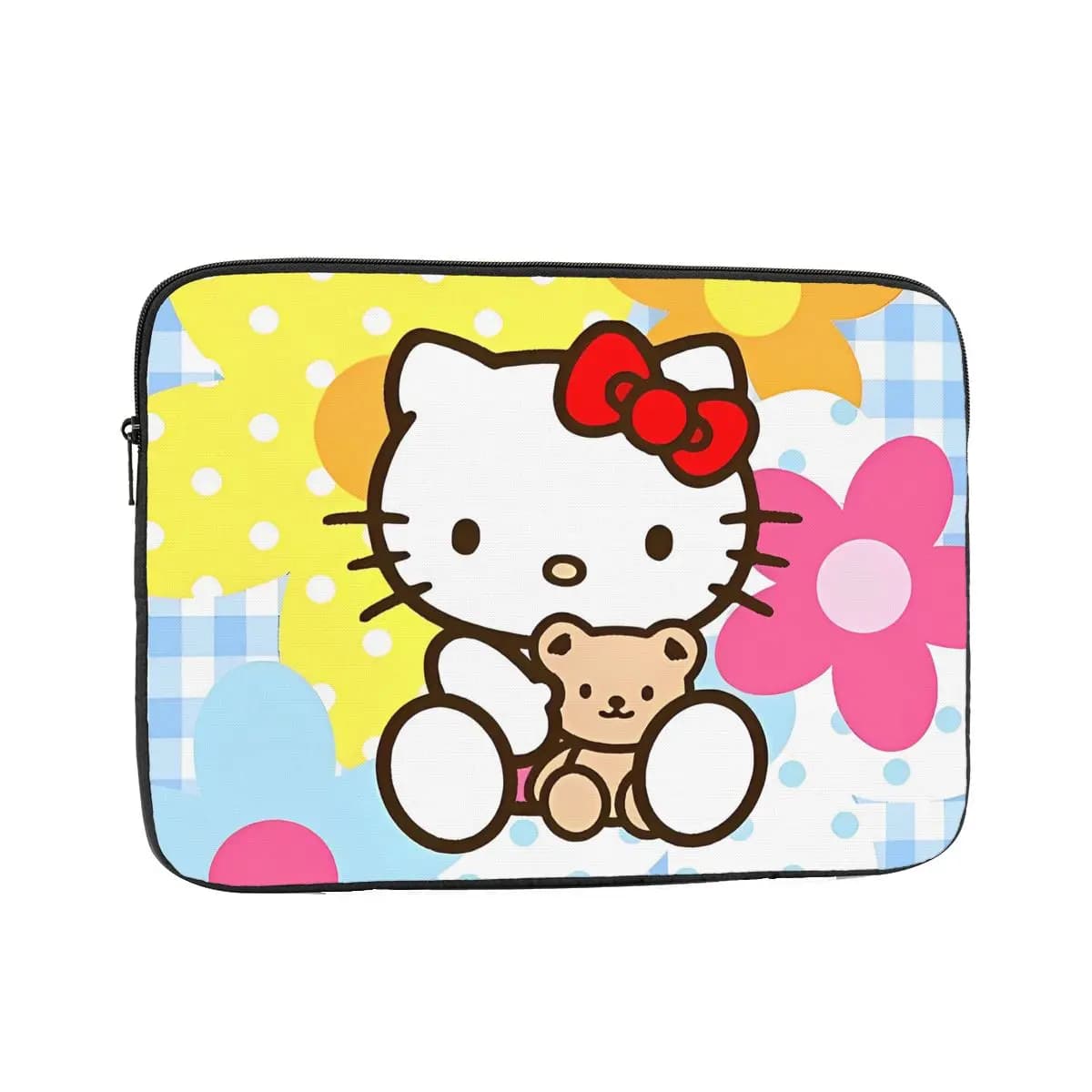 Borsa per laptop 12" 13" 15" 17" Custodia Protettiva per Notebook Carina Kawaii Hello Kitty Antiurto