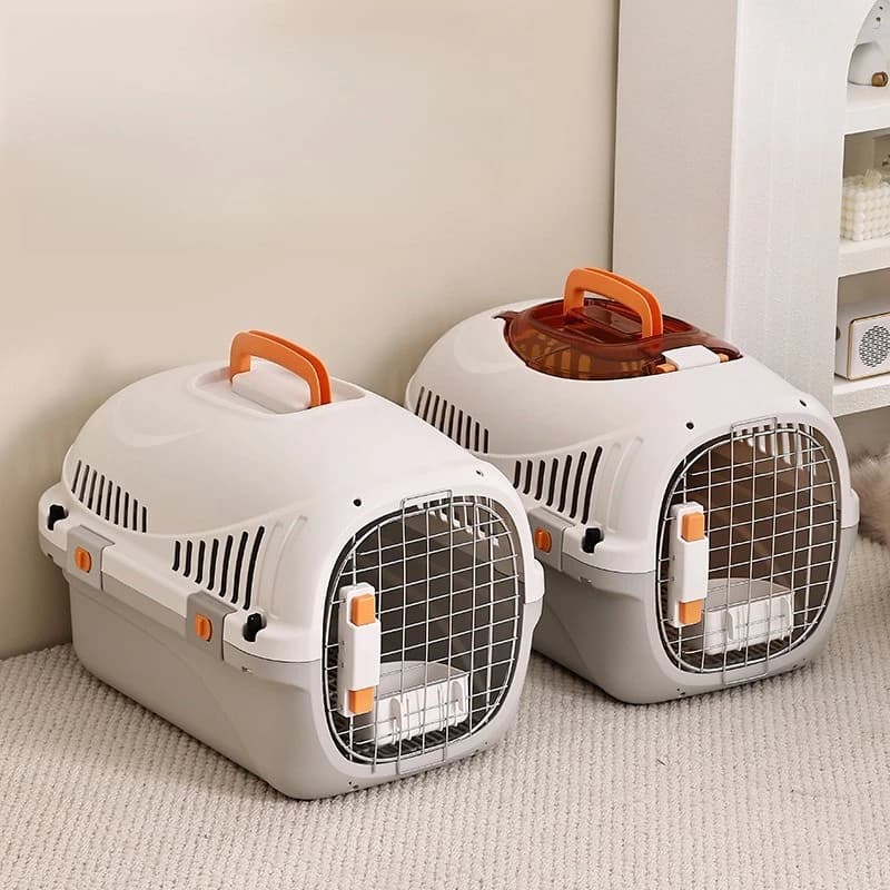 Borsa da viaggio portatile approvata dalla compagnia aerea per animali domestici per gatti, cani, capsule spaziale per auto in uscita