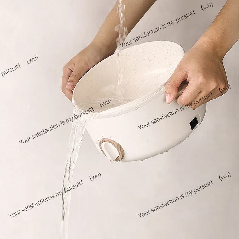 ZOCI Mini multifunctional kitchen, hot electric pan, electric pan for bedroom, sewing for 1-2 persons