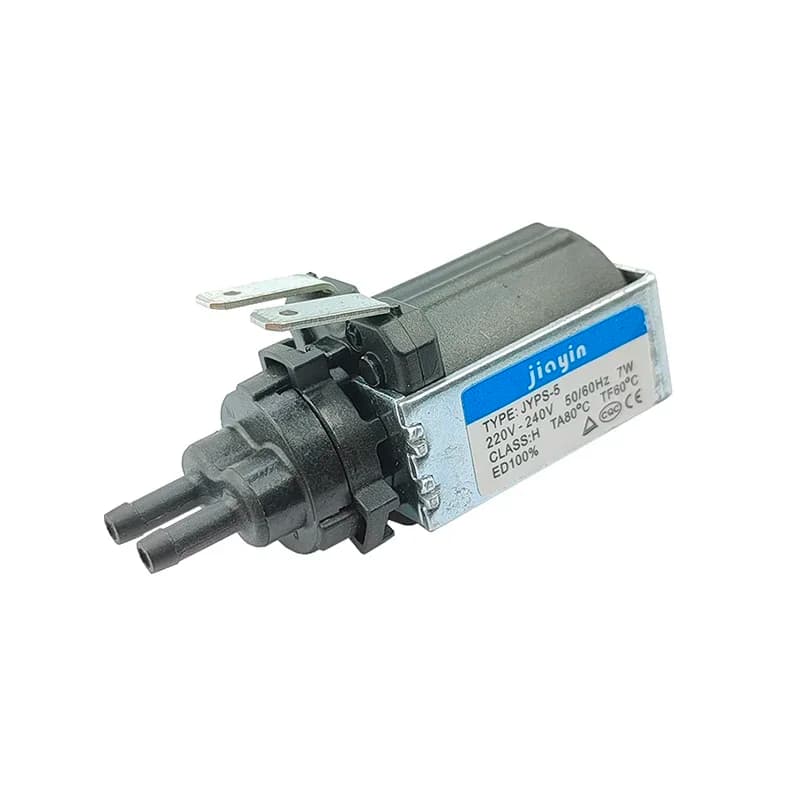 Pompa a Pistone Elettromagnetica Mini JYPS-5 AC 220-240V 7W per Scopa a Vapore Portatile, Stiratore a Vapore per Indumenti, Macchina da Caffè ​