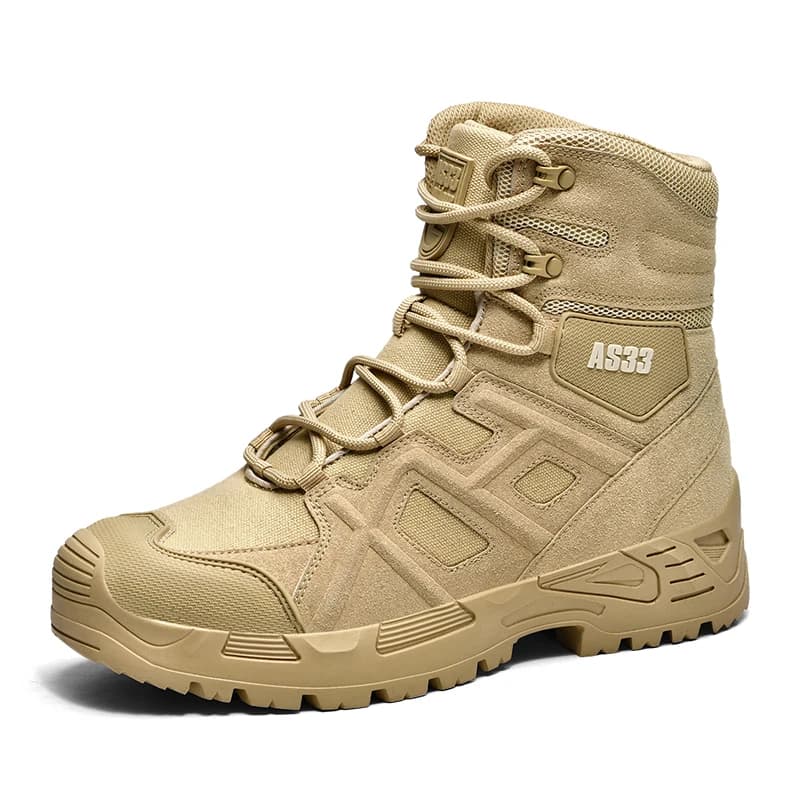 High Top Men's Tactical Shoes Outdoor Jungle Waterproof Hiking Shoes Anti Slip Desert Training Boots for Male Hunting Shoes