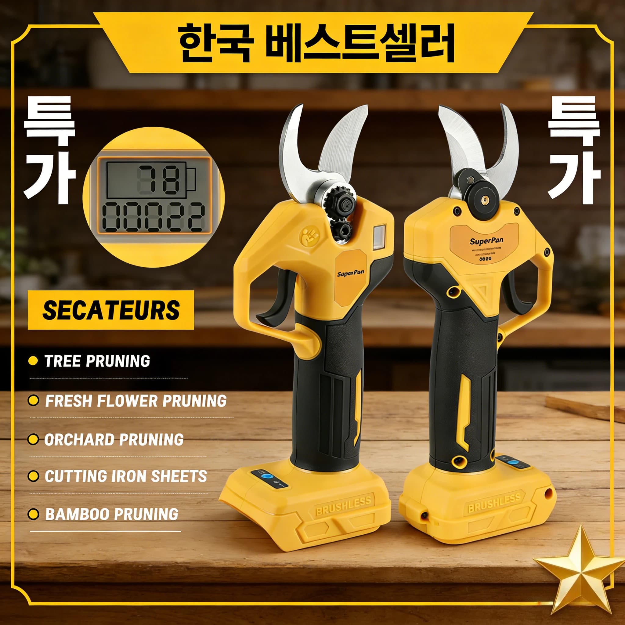 SuperPan Battery Power Adapter for Garden and Fruttete, Power Tool Compatible with Dewalt 20V Battery