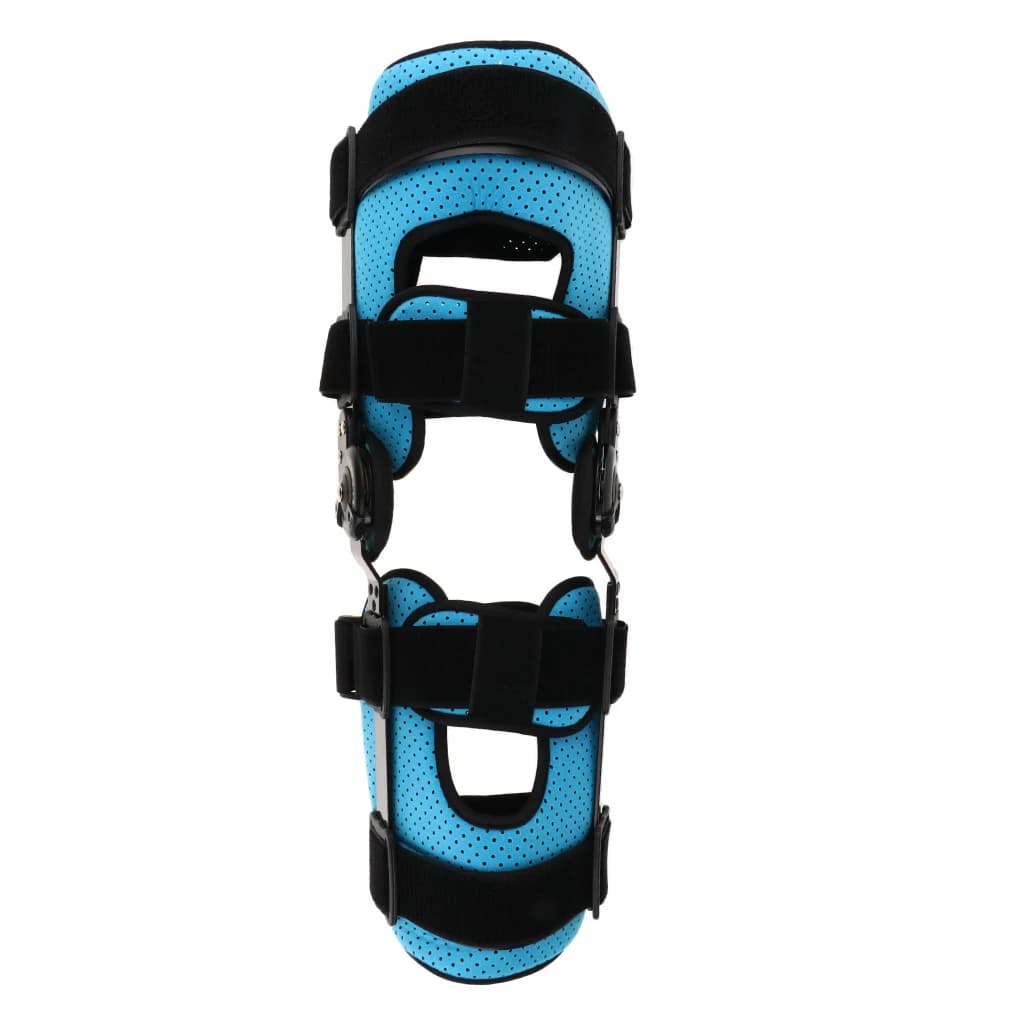 Supporto Ortopedico per Ginocchio in Acciaio Inossidabile con Cerniera, Fascia Compressiva per Corsa e Protezione Articolare