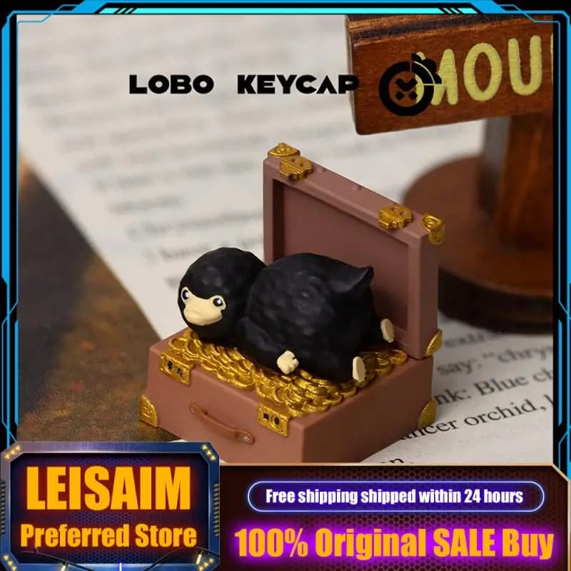 Dove sono gli animali magici? Keycap a tema in resina per tastiere meccaniche, tastiere da gaming per PC, regali da collezione, personalizzazione keycap