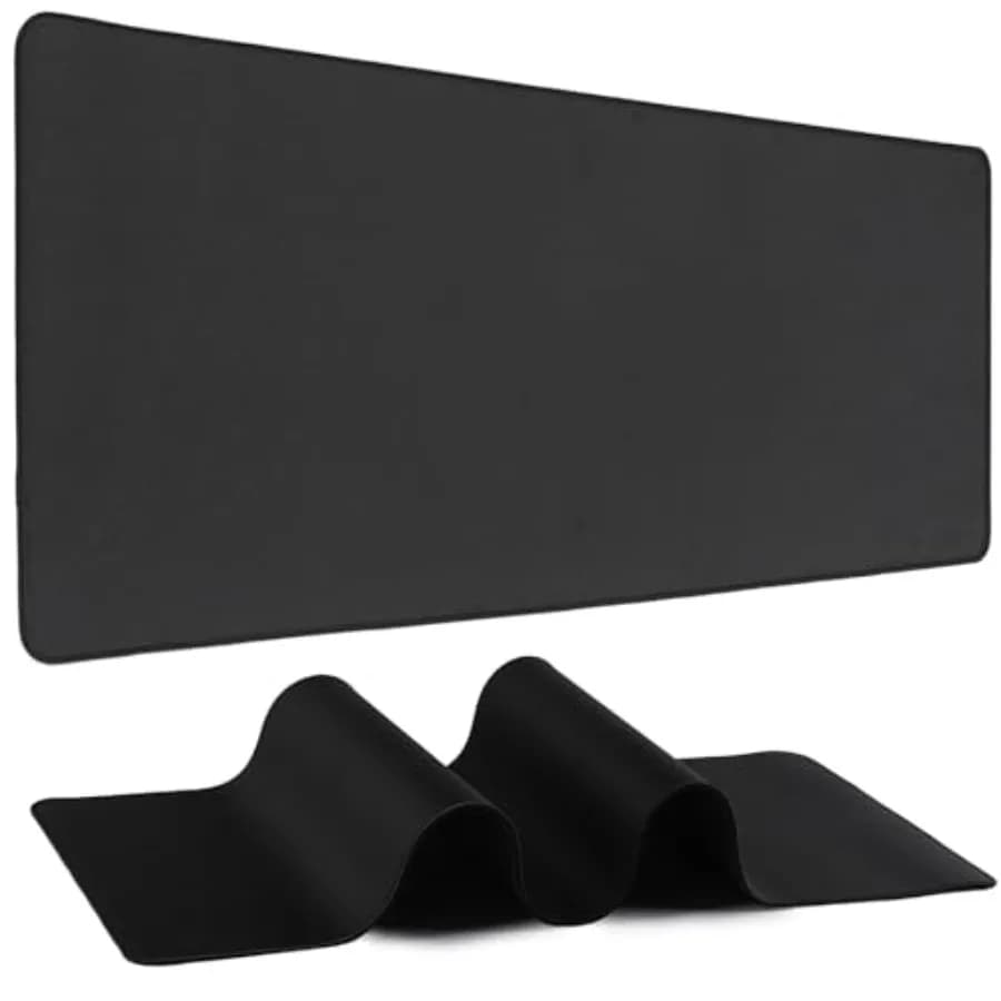 Tappetino per Mouse da Gaming - Tappetino da Scrivania per Tastiera e Mouse - Tappetino Grande per Scrivania, Mousepad 31.5x11.8 pollici con Base Antiscivolo, Tappetini per Scrivania