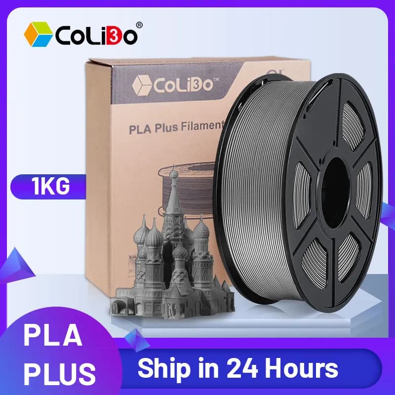 CoLiDo PLA Plus/ABS 1KG 3D Filament For FDM Bamboo Printer Ender High Quality 3D Printer Filament 1.75mm +/-0.02MM Multi Color