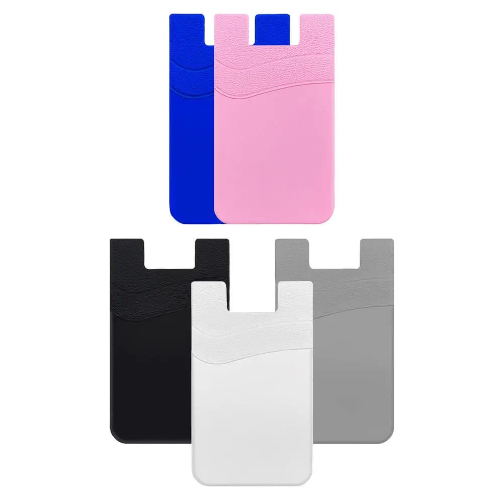 5 pezzi di supporti per cellulare, custodie adesive per cellulare, custodie per portafoglio dal design antiscivolo, robuste e resistenti, comode custodie per cellulare