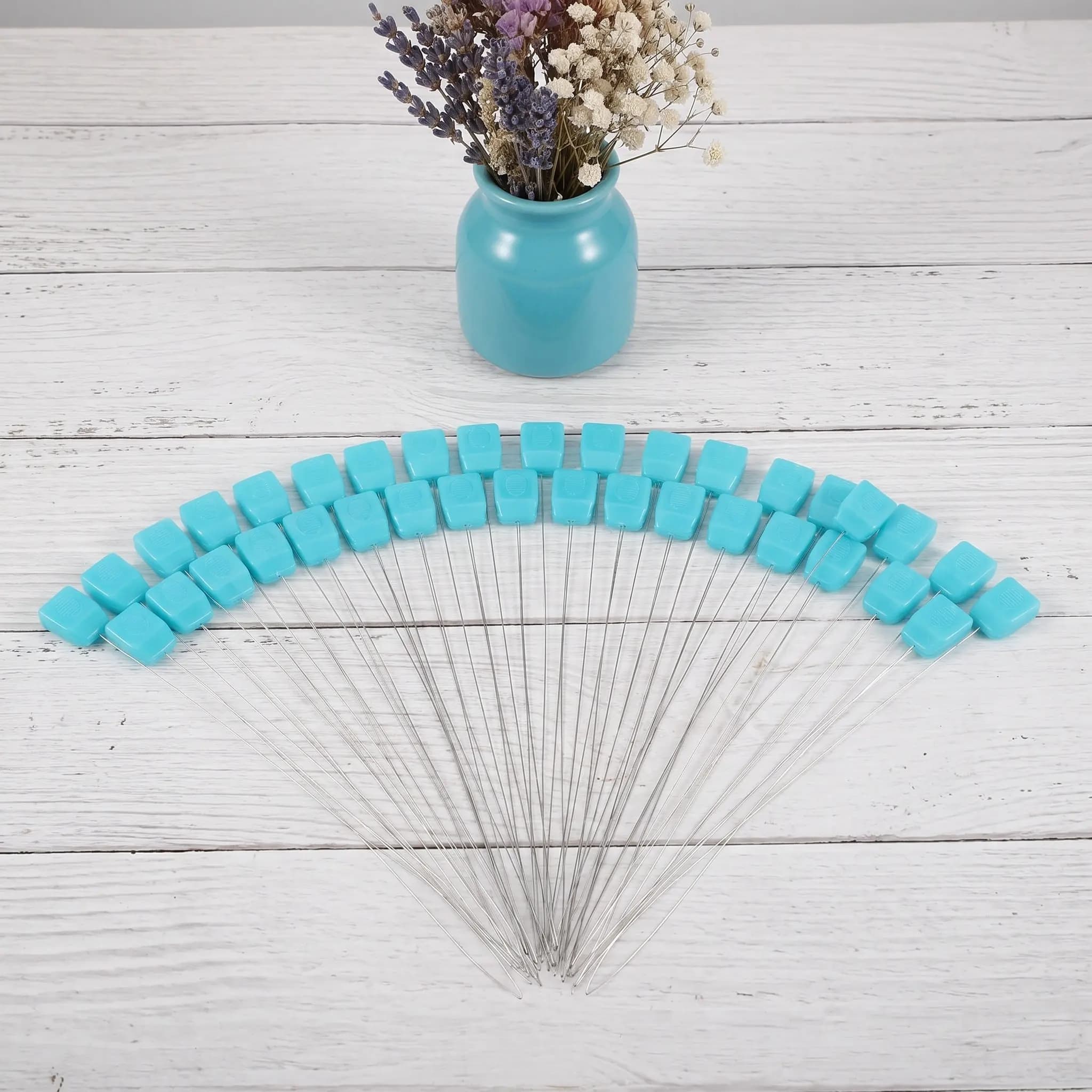 30Pcs Tool For Punch Needle Embroidery Craft Room Organizers Threaders Steel Wire Premium