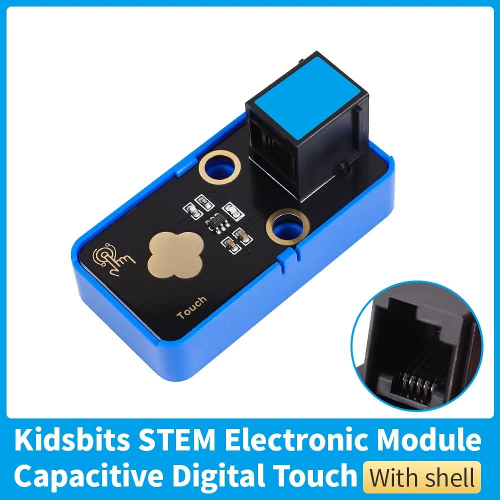 3PCS Kidsbits Digital capacitive touch module STEM Electronic locks compatible with Lego blocks for Arduino project