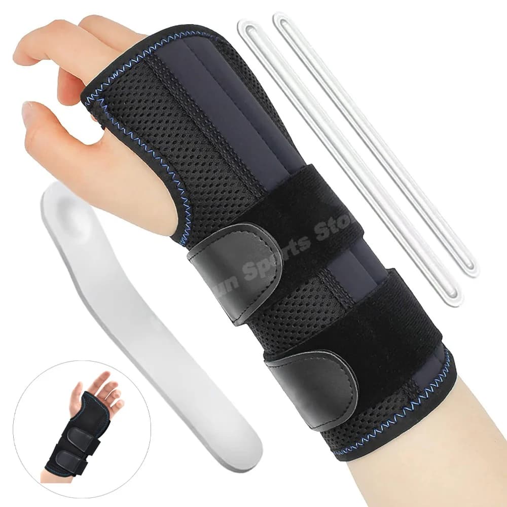 Carpal Tunnel tutore per polso stecca supporto per le mani protezione per il polso braccialetti sportivi ortopedici tutore per le mani tendinite protezione per il polso