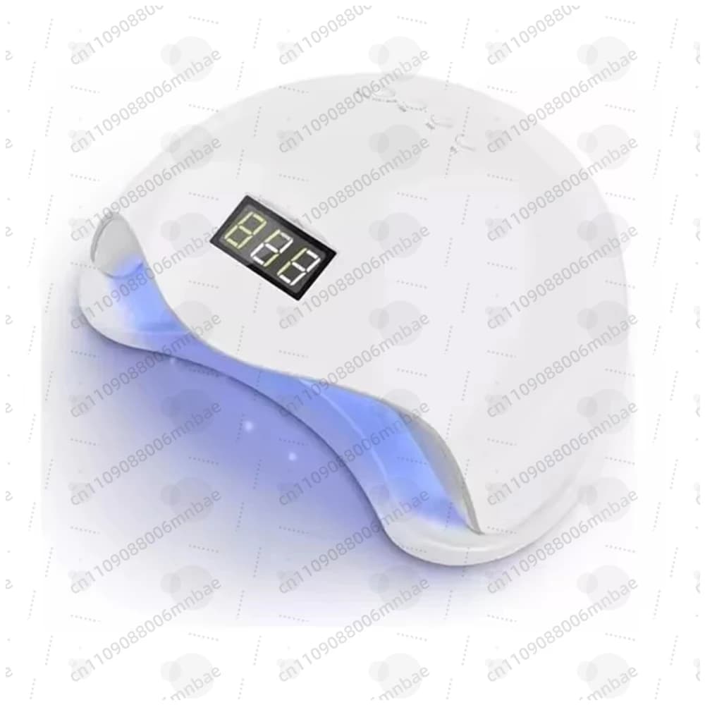 Nuovi Arrivi: Lampada UV LED per Unghie ad Alte Prestazioni 48W Sun 5 con 4 Timer, Asciugatore Professionale per Smalto Gel per Appassionati di Manicure