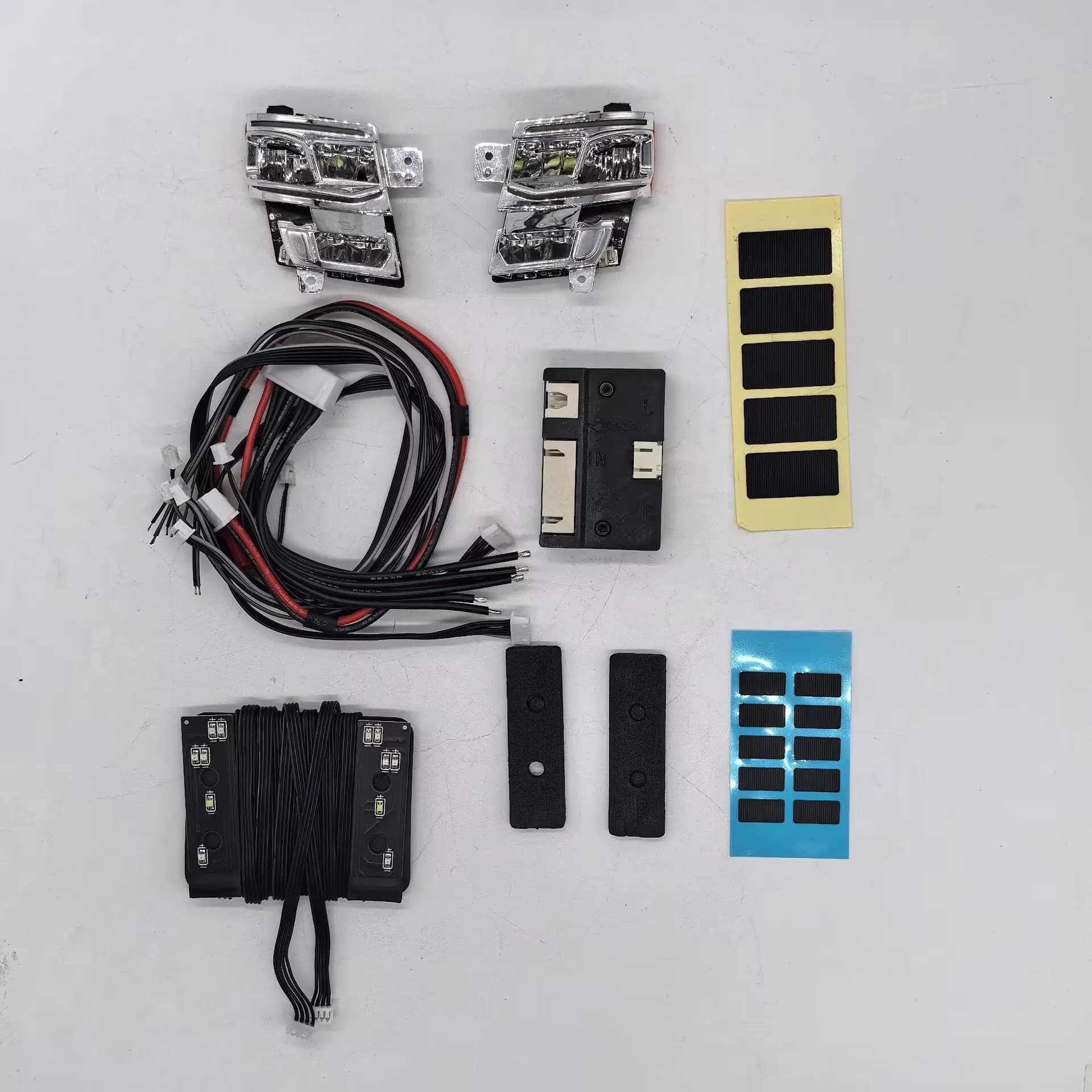 Set di Luci a LED Simulate per Sistema di Illuminazione Frontale per Camion RC Tamiya 1/14 Scania 770S 6X4 56368 8X4 56371, Parti Fai-da-Te per Modellini
