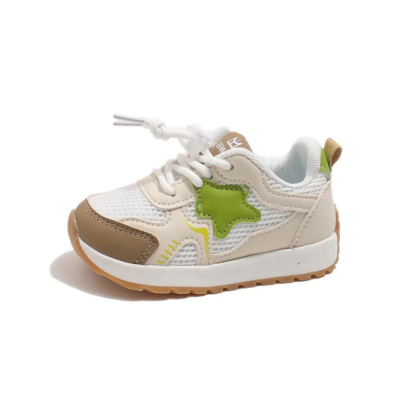 Spring New Children Sport Shoes Baby Breathable Mesh Sneakers Girls Candy Color Fashion Sneakers For School