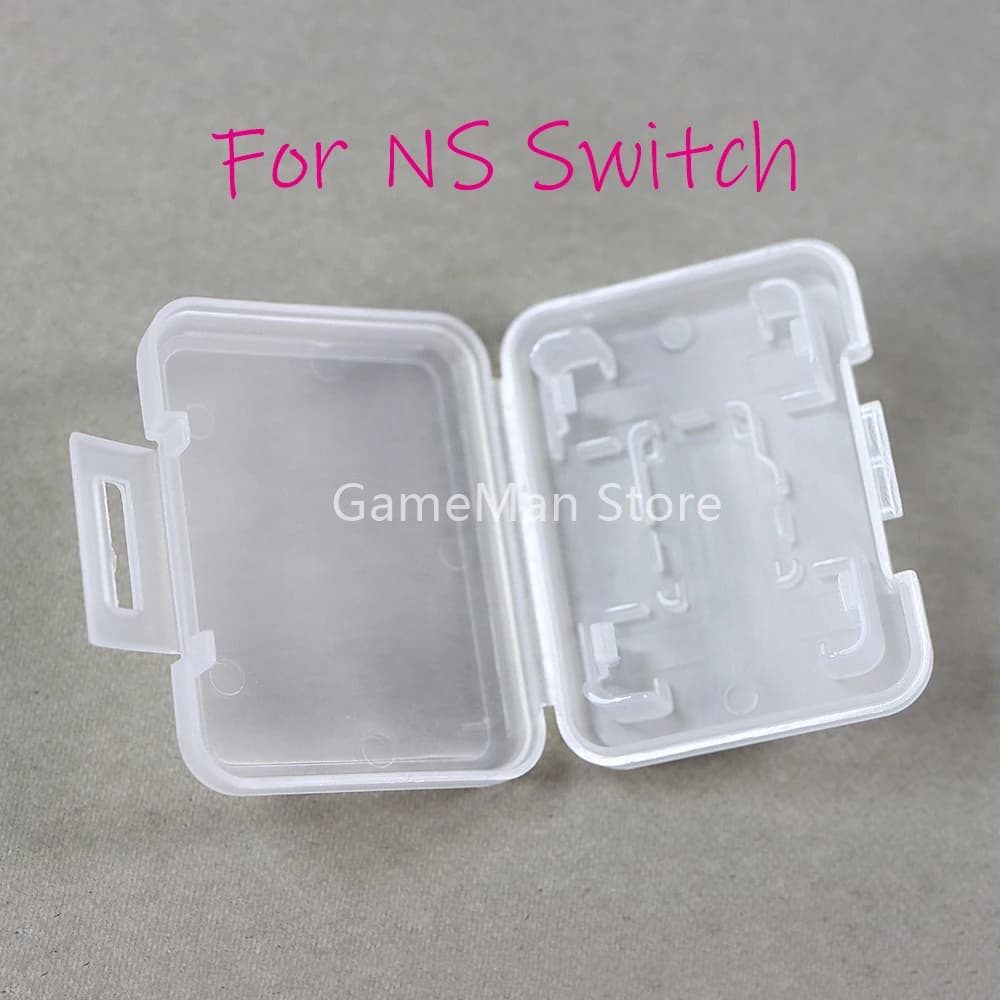 2 custodie trasparenti per carte da gioco per Nintendo Switch NS Lite/OLED, scatola protettiva portatile in PP