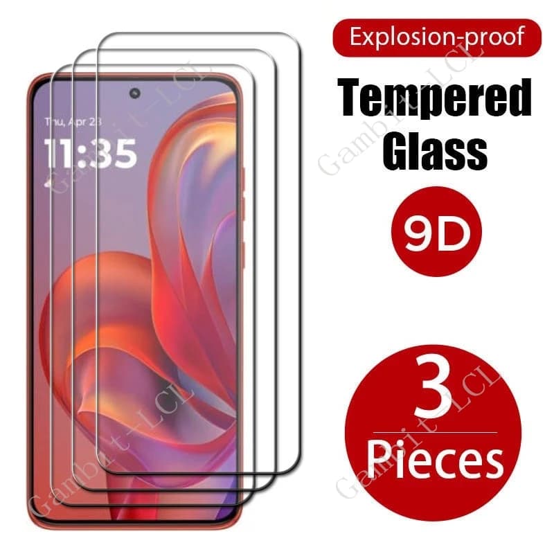 3PCS HD Originale Per Motorola Edge 50 Neo Vetro Temperato Protettivo SU Edge50Neo Edge50 50Neo 6.4 "Pellicola Della Protezione Dello Schermo