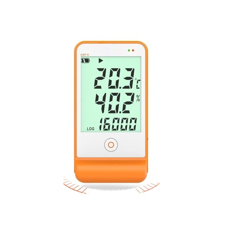 Registratore digitale di dati di temperatura - Termometro USB ad alta precisione per celle frigorifere per vaccini farmaceutici medici