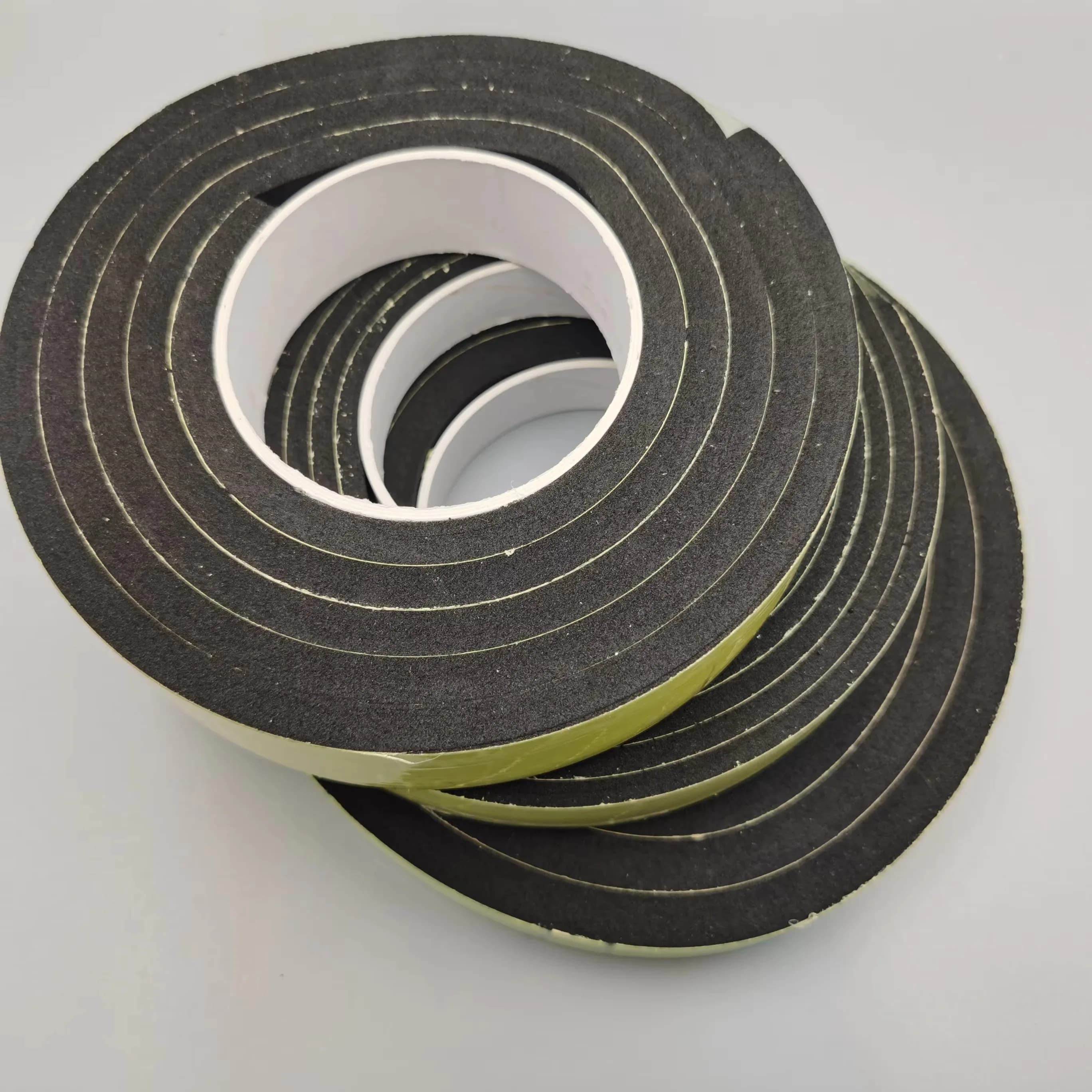 3M 5mm Thick Self-Adhesive Weather Stripping Tape, Foam Rubber Seal Strip For Door And Window Gap, Weatherproof, Insulation etc