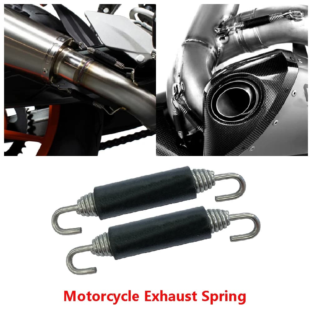 Adatto per Aprilia RXV SXV 450 550 RXV450 RXV550 SXV450 SXV550 2006-2011 Moto 80MM Molle di scarico in acciaio inossidabile