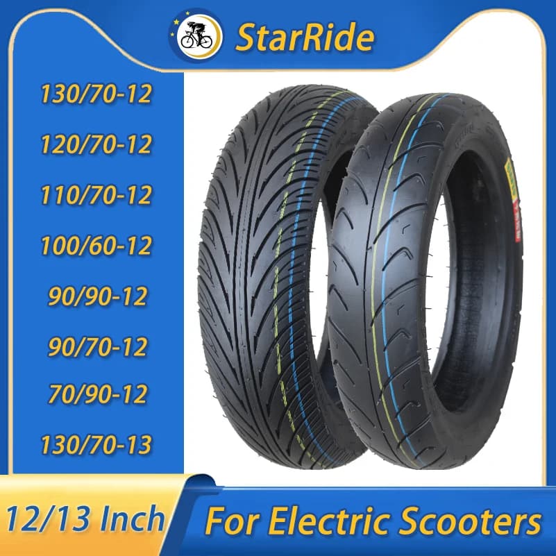 130/70-12 120/70-12 90/90-12 100/60-12 90/70-12 70/90-12 130/60-13 130/70-13 pneumatico Tubeless per Scooter elettrici moto moto