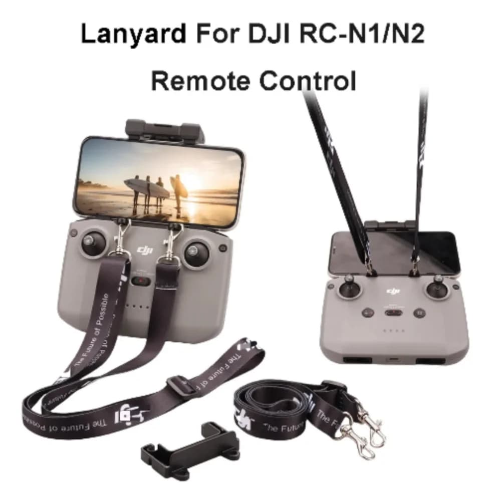 Cordino per telecomando con gancio fisso per DJI MINI 2/Mini 3 4 Pro/Air 2S/3/Mavic 3/ DJI RC N1 N2 3 Accessori per droni