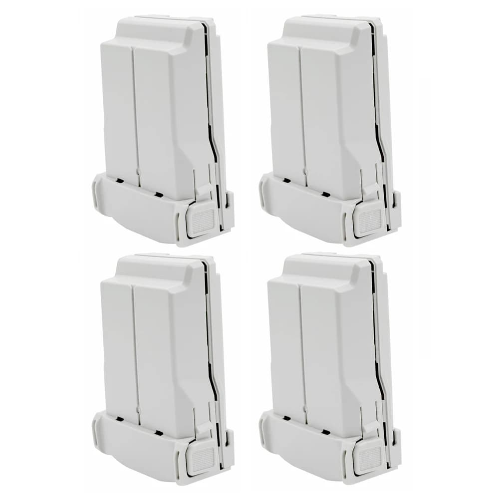 Custodie per batterie in plastica da 4 pezzi per DJI Mini 3/4 Pro Series Drone esterno superiore e inferiore Shell batterie Cover parti di riparazione accessori