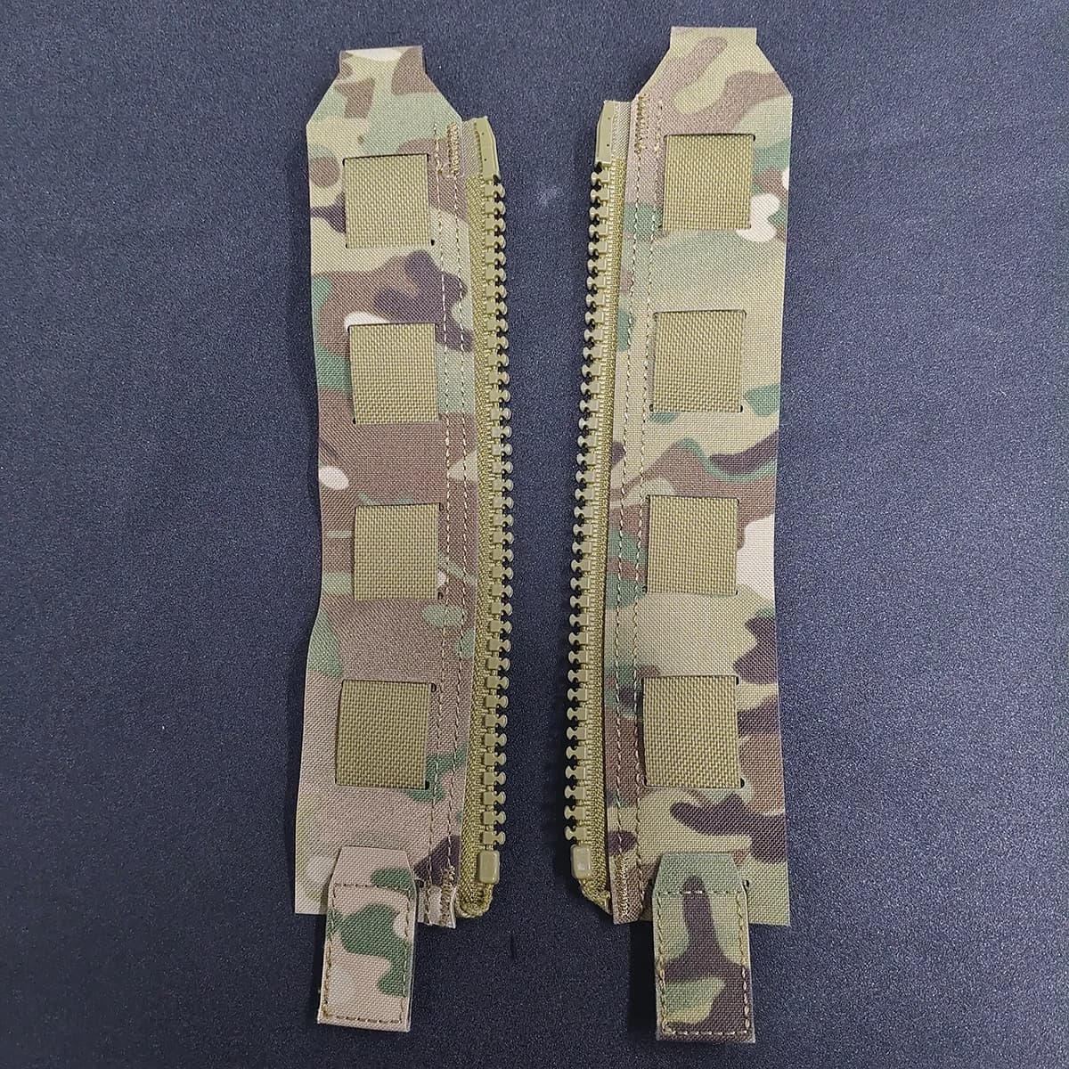 Adattatore MOLLE con cerniera per pannello posteriore tattico Nylon 500D leggero versatile per portapiatti posteriore 3950 attrezzatura tattica 2 pezzi