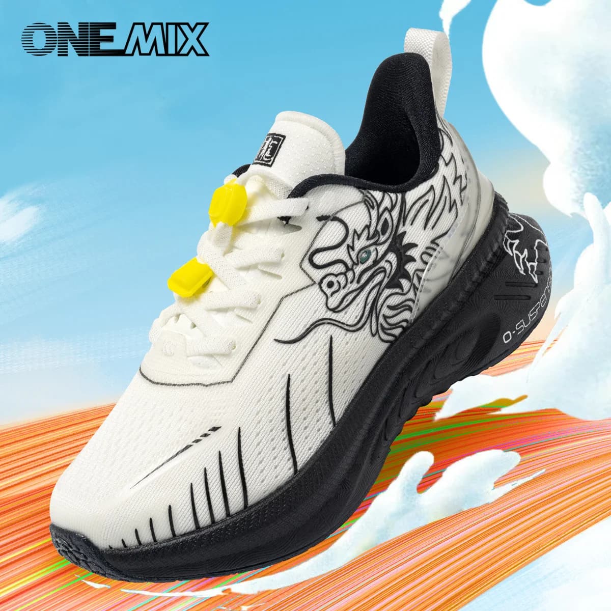 ONEMIX-Source of sports shoes for children, flat running sneakers for boys and girls, unisex simple footwear for children