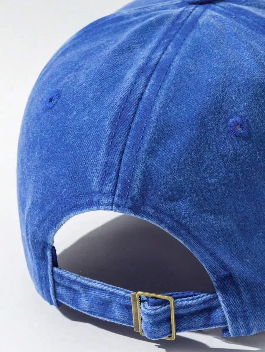 Washed Corduroy Adjustable Baseball Cap For Women Men Casual Sun Hat Outdoor Beach Travel
