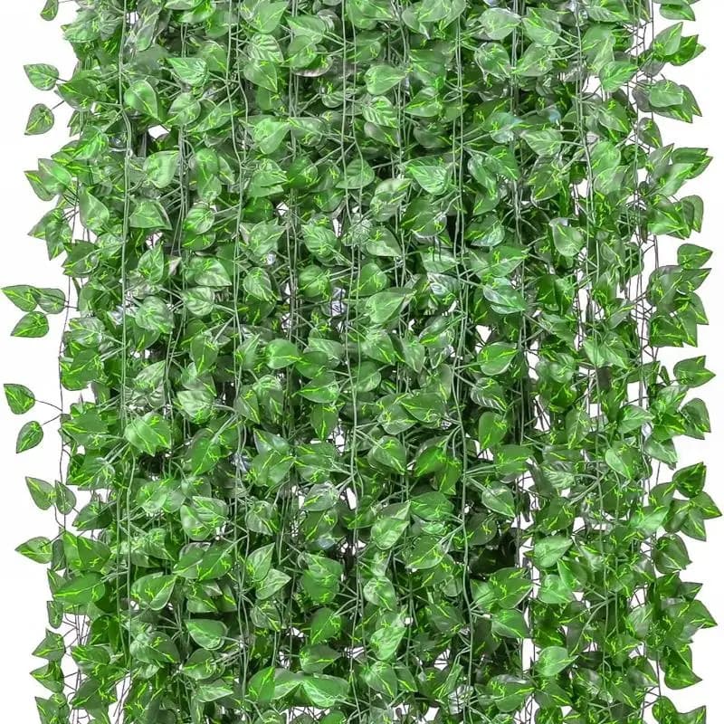 Artificial Hanging Fake Potted Plants Faux Eucalyptus Fern String Decor For Indoor Outdoor Farmhouse Home Use