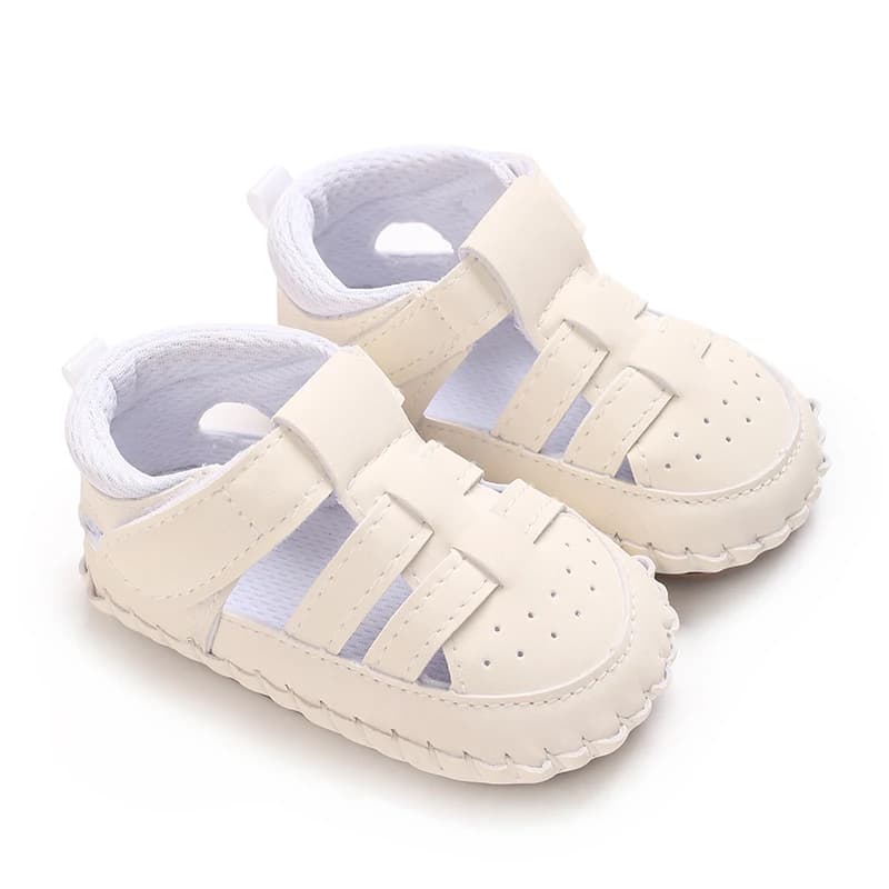 NUOVA moda PU neonato neonato sandali per ragazzi carino estate suola in gomma scarpe basse infantili antiscivolo primi camminatori 3 colori