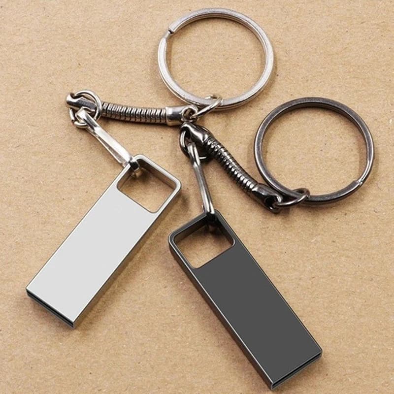Incisione laser personalizzata gratuita LOGO Colore Mini Metallo USB 2.0 Anello Flash Drive 4 GB 8 GB 16 GB 32 GB 64 GB 128 GB
